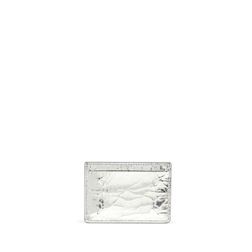 Margiela Silver Leather Wallet
