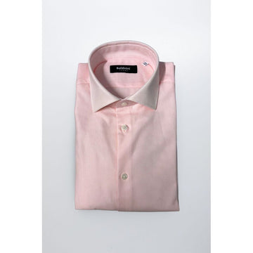 Baldinini Trend Multicolor Cotton Men Shirt