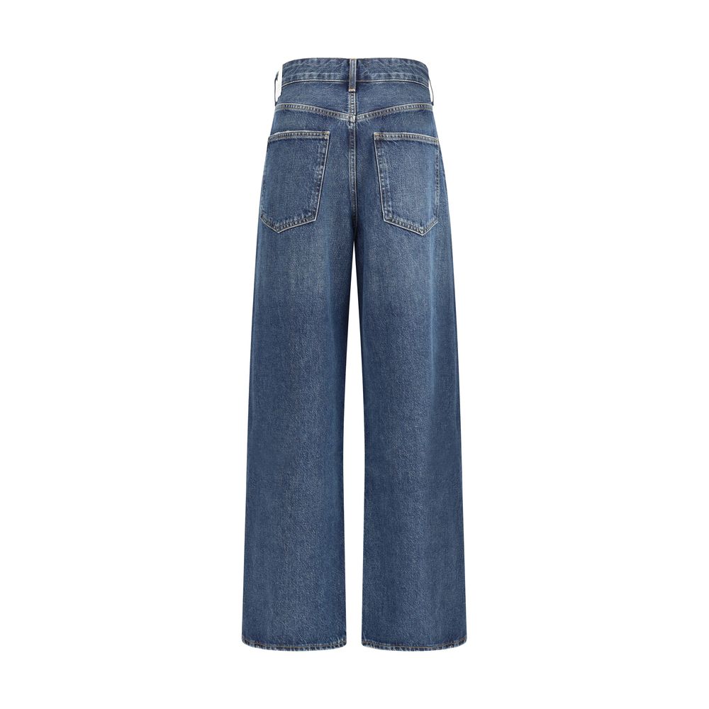Agolde Blue Cotton Jeans Denim