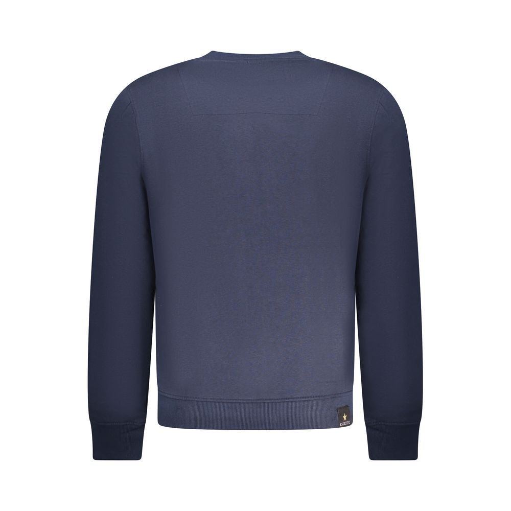 Accademia Militare "Blu Cotton Men Sweatshirt"