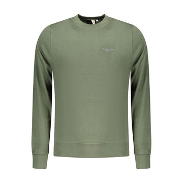 Accademia Militare Green Cotton Men Sweater