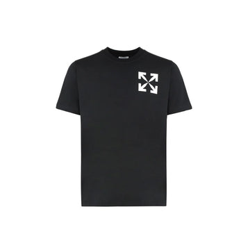 Off-White Black Cotton T-Shirt