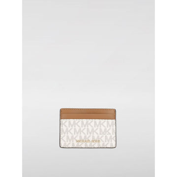 Michael Kors Beige Pvc Cardholder