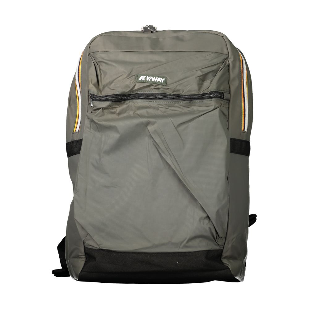 K-WAY Verde Poliammide Men Backpack