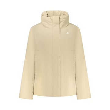 K-WAY Beige Nylon Women Jacket