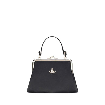 Vivienne Westwood Black Polyethylene Handbag