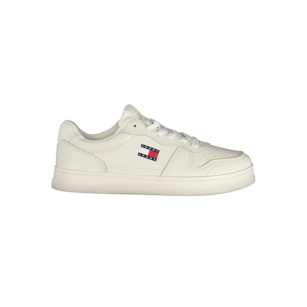 Tommy Hilfiger Bianco Poliuretano Women Sneaker