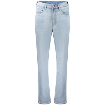 Calvin Klein Blue Cotton Women Jeans