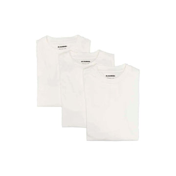 Jil Sander White Cotton Sportswear