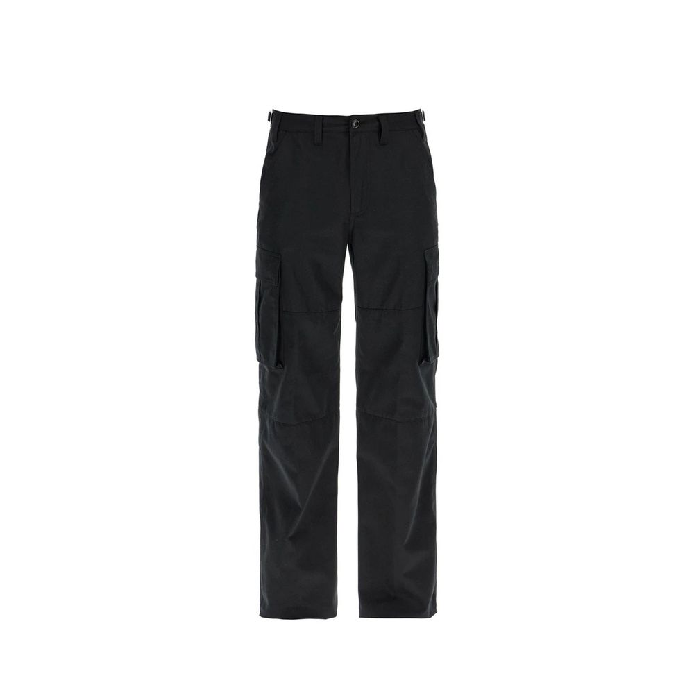 Celine Black Cotton Cargo Pants