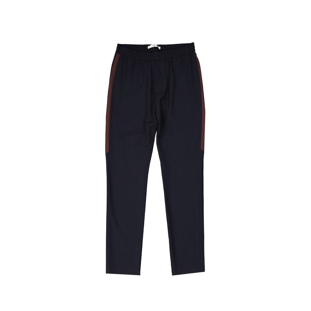 Givenchy Blue Wool Casual Pants