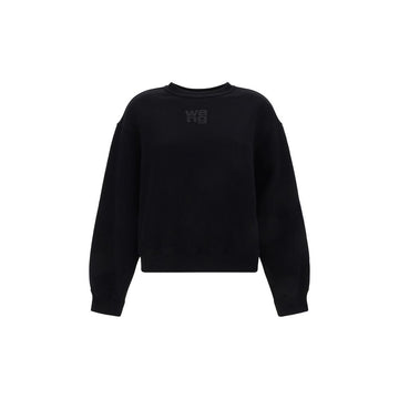 Alexander Wang Black Cotton Sweatshirt