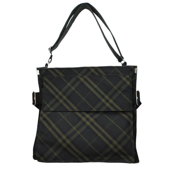 Burberry Green Fabric Crossbody Bag