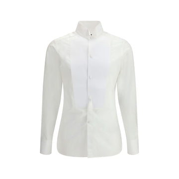 Tom Ford White Cotton Dress Shirt