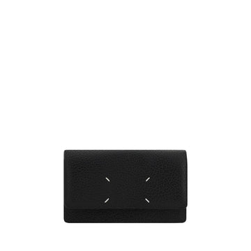 Margiela Black Calf Leather Bos Taurus Wallet