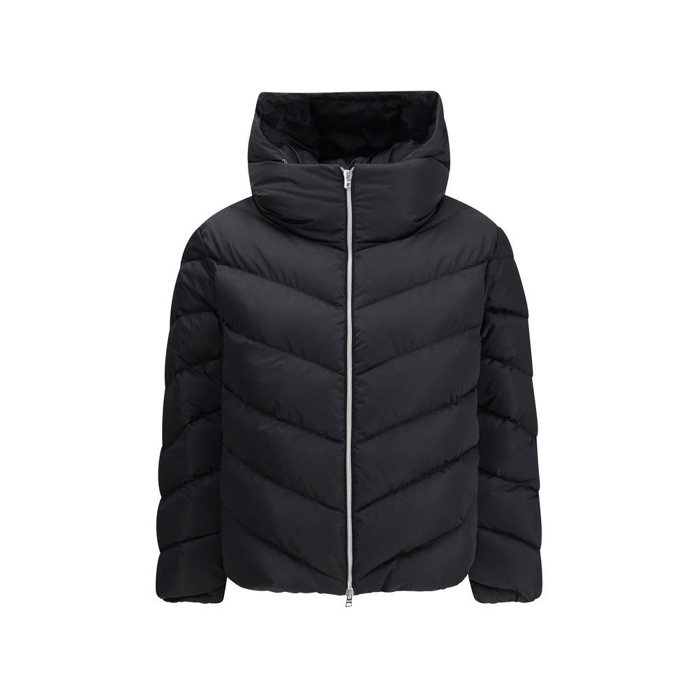 Herno Black Polyester Jackets And Coat