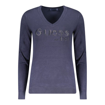 Guess Jeans Blu Viscose Women Sweater