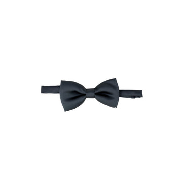 Punto Sella Cravatte Gray Silk Bowtie