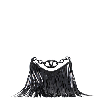 Valentino Garavani Black Leather Handbag