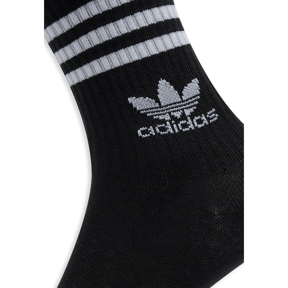 Adidas Originals Black Cotton Socks