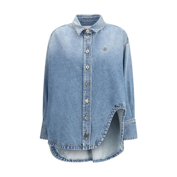 The Attico Light Blue Denim Shirt