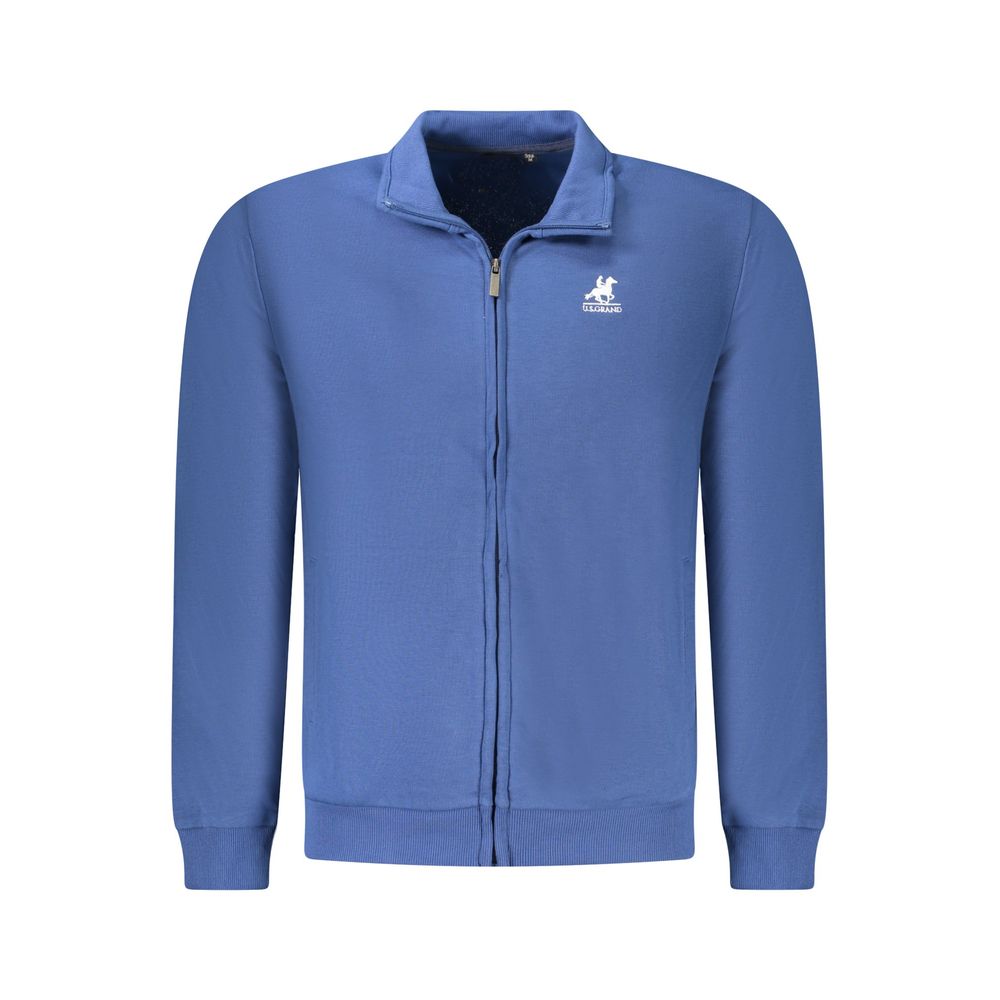U.S. Grand Polo Blue Cotton Men Sweatshirt