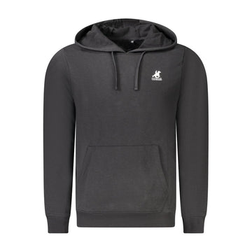 U.S. Grand Polo Black Cotton Men's Hoodie