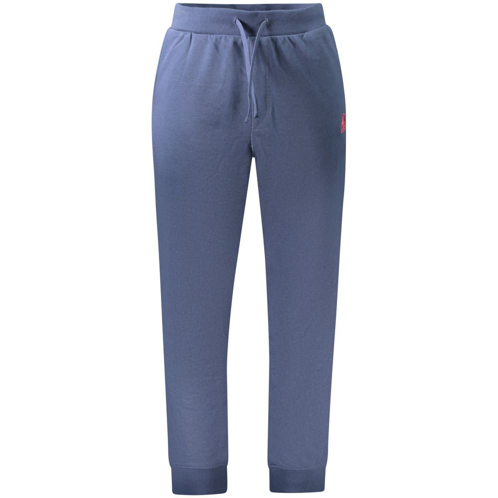 U.S. Grand Polo Blue Cotton Men's Sports Trouser
