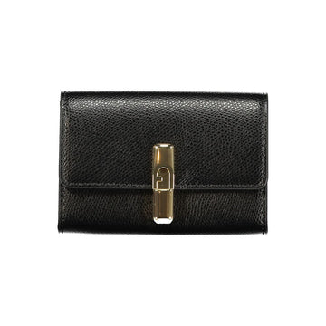 Furla Nero Leather Women Wallet