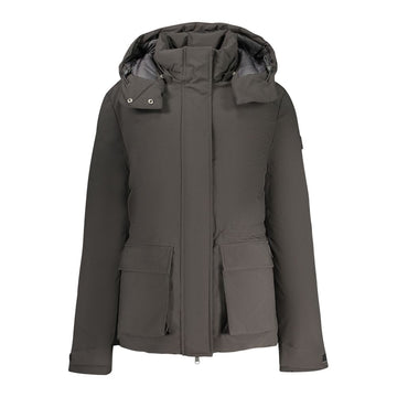 North Sails Black Polyester Women's Parka Jacket