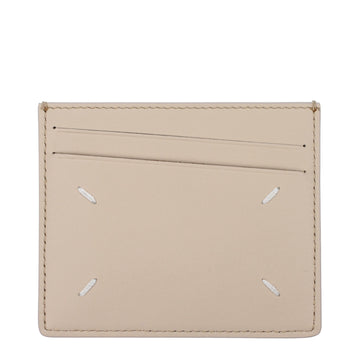 Maison Margiela Beige Leather Cardholder