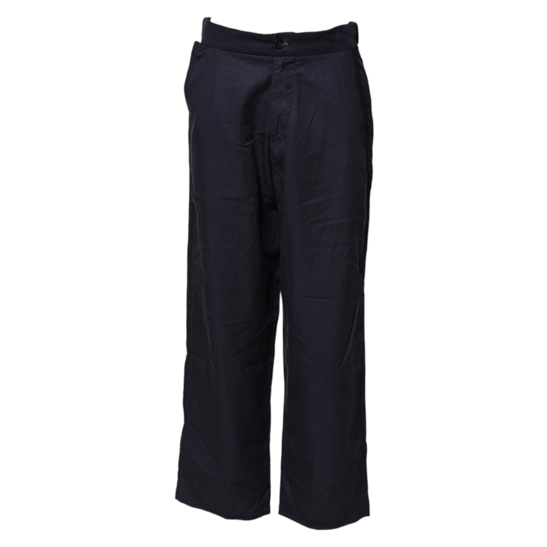 Levi's Navy Blue Straight High Waist Chino Casual Trouser Pants