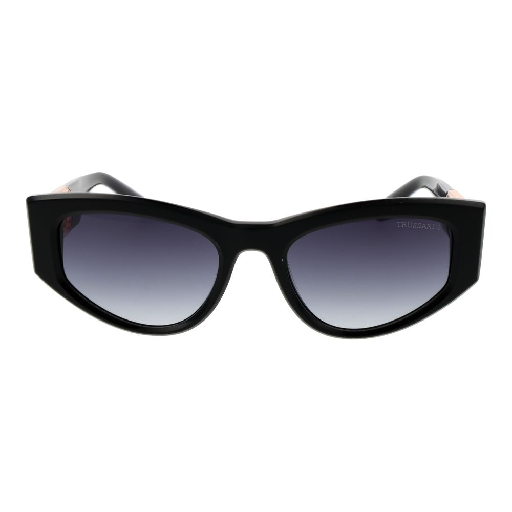 Trussardi Black Acetate Sunglasses